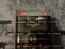 27" Compact Mini Arcade Table Hand Soccer Tabletop Foosball Game Set w/2 Balls
