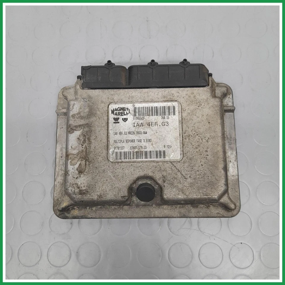 Centralina Iniezione Magneti Marelli IAW4EF.G3 Fiat Multipla II 55184487 2004 20 - Immagine 2 di 4