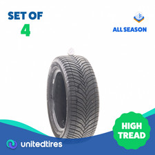 Set Of 4 Used 21555r16 Michelin Crossclimate 2 97h - 8.5-1032