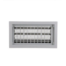 16 In. X 8 In. Automatic Foundation Vent in Gray (Carton of 10)