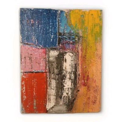 Original Acrylic Abstract Impressionist Painting On Canvas. By Vincent Martin