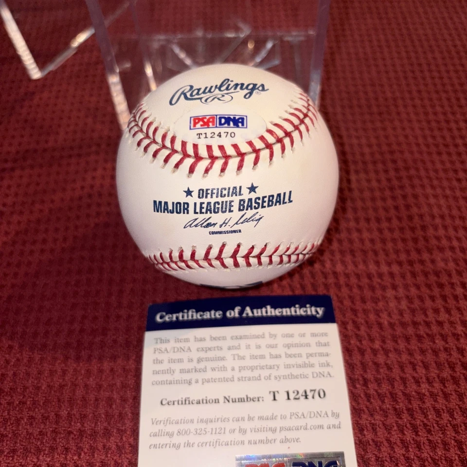 Steve Garvey Autographed Signed 74 NL MVP OMLB Baseball-PSA/DNA - Image 4 of 4