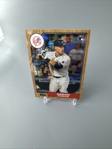 2017 Topps 1987 Retro Mojo Design Promo 87-AJ Aaron Judge Rookie Card RC MINT🔥