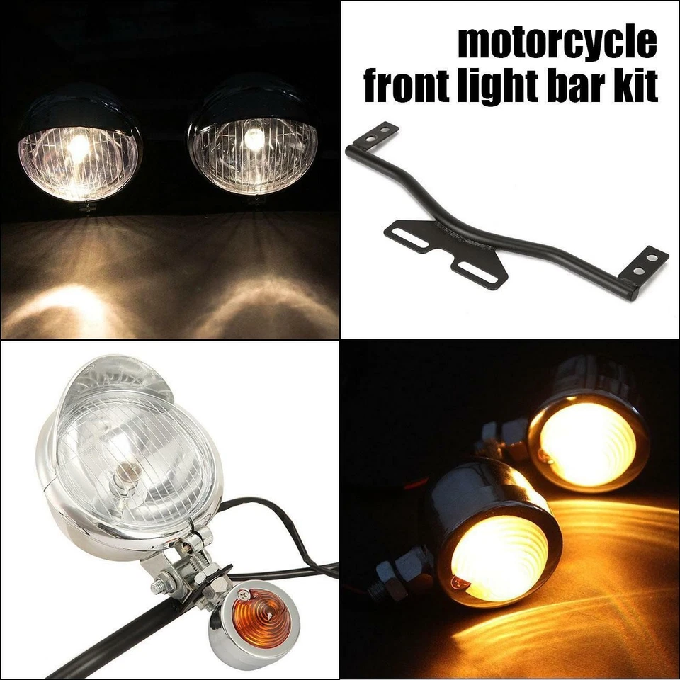 Señales de barra de luz de paso para Yamaha V-Star XVS 650 950 1100 Classic Silverado Foto 4 de 4