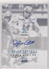 2018 Panini Luminance Rookie Ink Platinum Blue 6/25 Dylan Cantrell Auto 0r2f