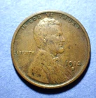 1912-S Lincoln cent  Fine