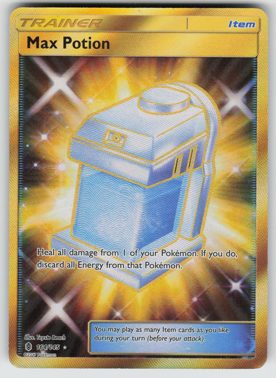 Max Potion (Secret) Secret Rare SM - Guardians Rising 164/145