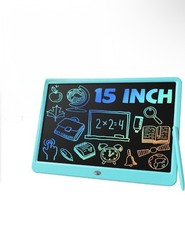 LCD Writing Tablet for Kids, 15 Inch Colorful Drawing Doodle Board, Learning Edu
