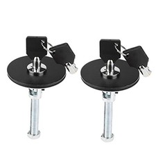 Hood Pins Kit for Car, Car Hood Lock, Universal Engine Hood Latch, Car Black