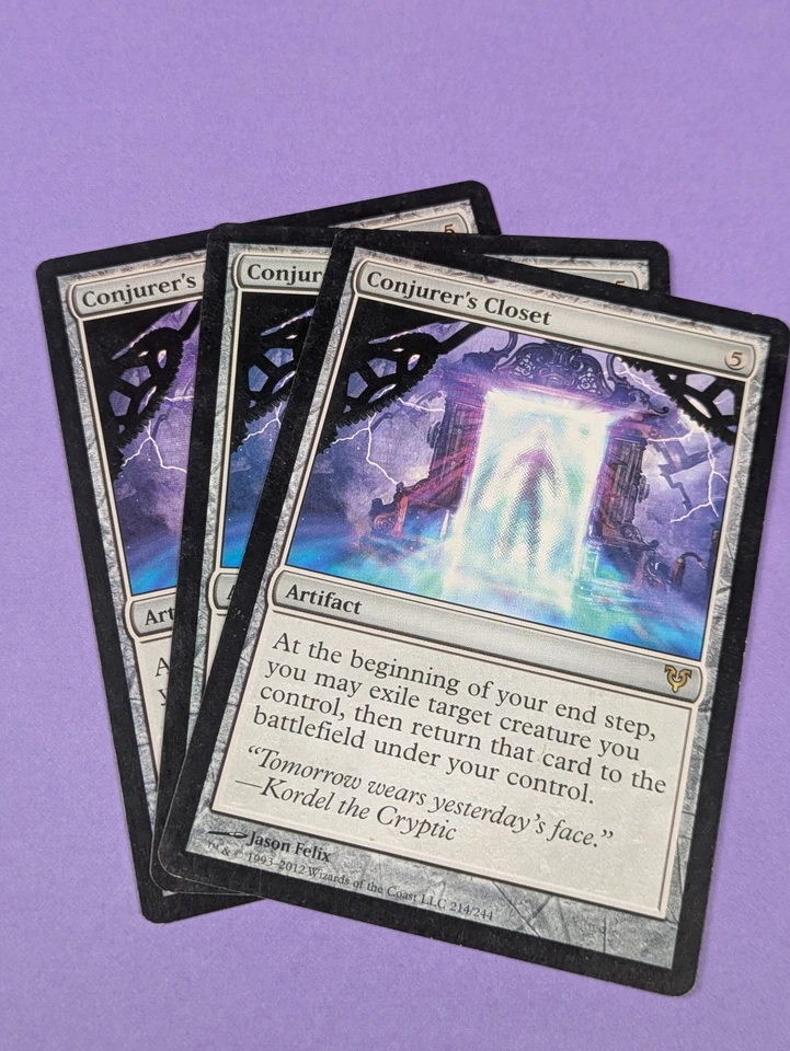 MTG Magic: Avacyn Restored: Conjurer's Closet #214/244 Rare - LP - Image 3 of 4