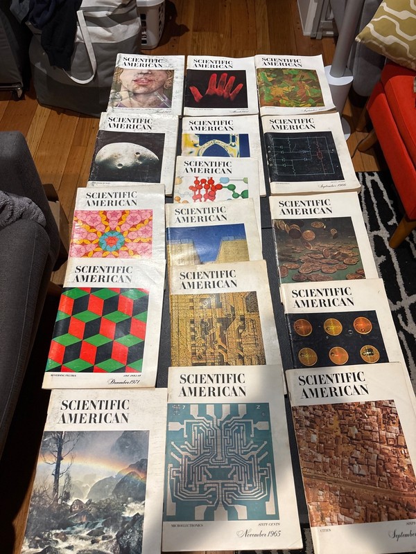 Scientific American 1966 +++ Magazines - Good 16 Issues