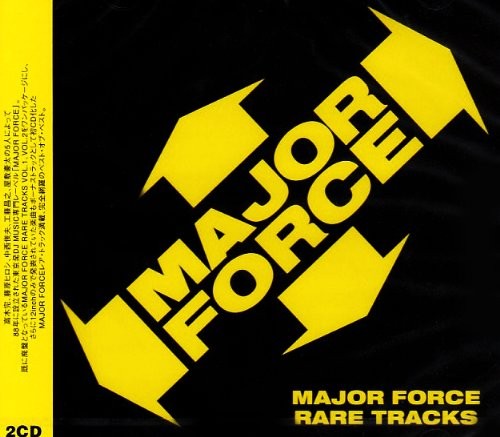 MAJOR FORCE RARE TRACKS with Bonus Track From Japan 2 CD 23tracks