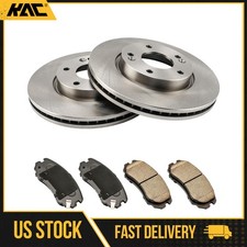 Front Brake Rotor Pads Kit Fit For 2012-2013 Kia Soul 2005-2010 Kia Sportage