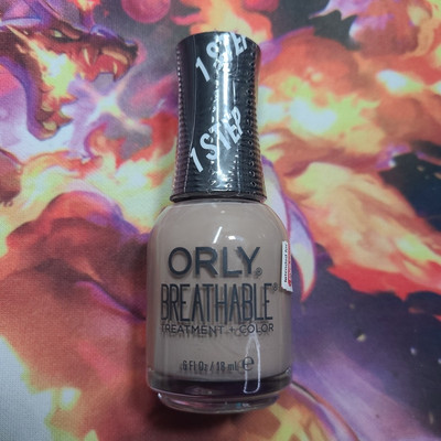 Orly Breathable Nail Treatment + Color Polish - Down to Earth  (Light Brown)