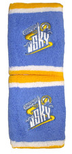 Chicago Sky 4" Blue Sweat Wristbands By Adidas - 1 Pair