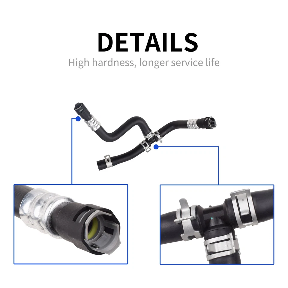 Juego de 2 mangueras de calefacción para Buick Enclave Chevrolet Traverse GMC Acadia 3,6 L en V6 Foto 2 de 4