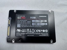 Samsung 860 Pro 512GB 3D V-NAND SSD (MZ-76P512) 6Gb/s 2.5" 7mm hard drive