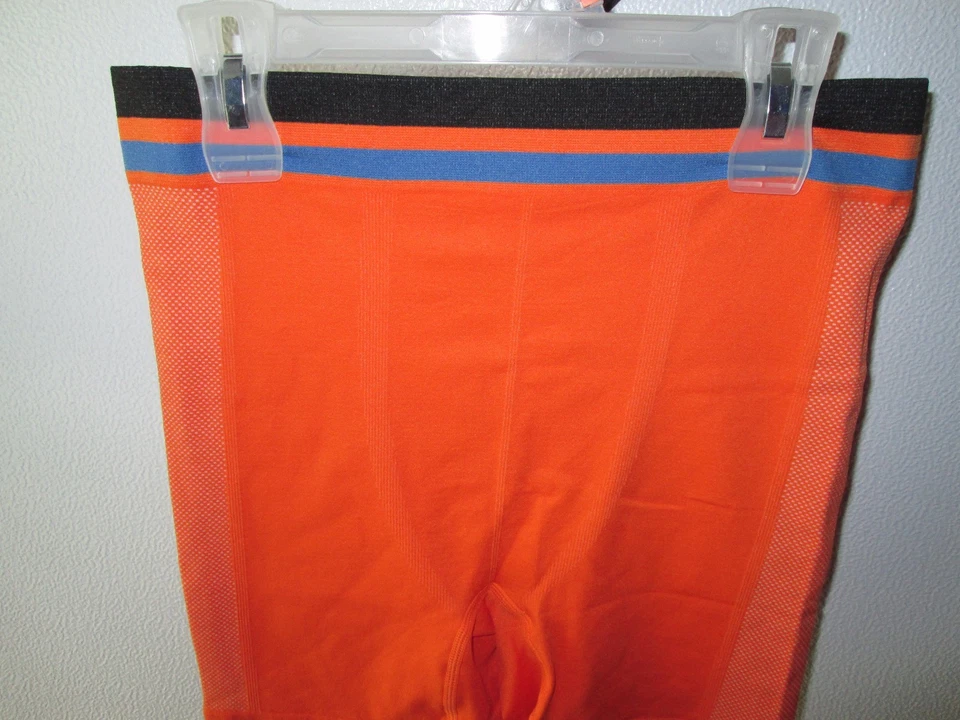 Panegy Men's Orange Compression Shorts Base Layer Sportswear Boxer Briefs Size M - Image 4 of 4