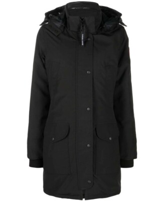 NEW CANADA GOOSE Trillium parka in Black Sz M   #DC301