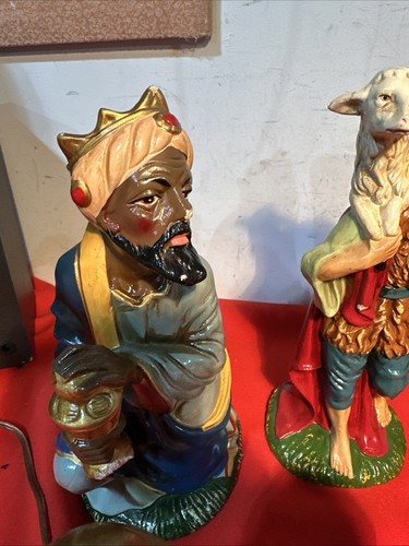 Walls Japan Paper Mâché nativity scene Angel Sheep, Three Wiseman - Picture 8 of 10