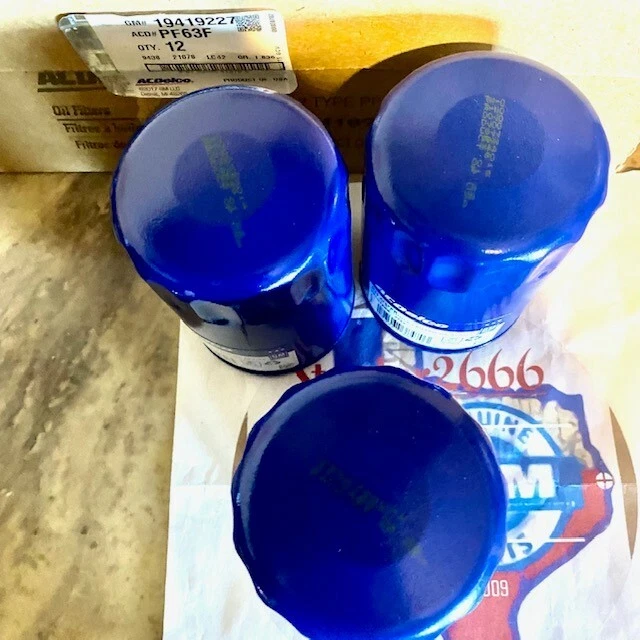 3x ACDelco PF63 Oil Filters 12731742 - Image 4 of 4