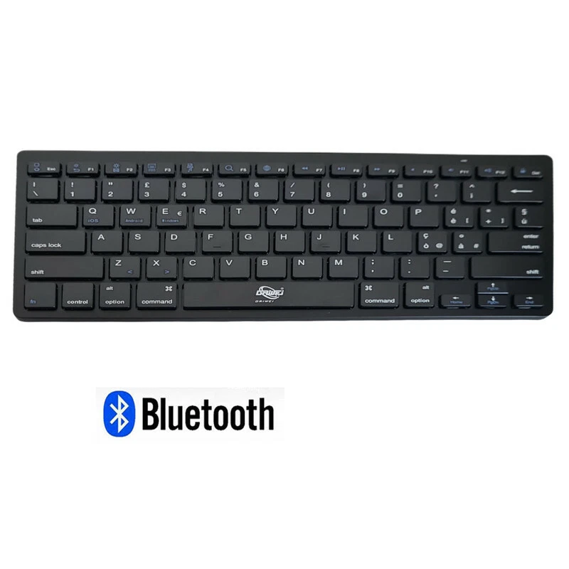 TASTIERA SLIM BLUETOOTH WIRELESS SMARTPHONE TABLET ANDROID SMART TV IOS PC 9306 - Image 4 of 4