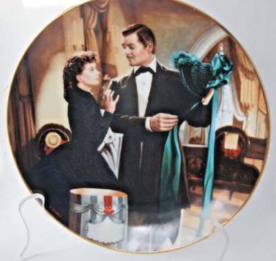 Bradex Gone With the Wind Plate, The Paris Hat, 1991  4th Issue
