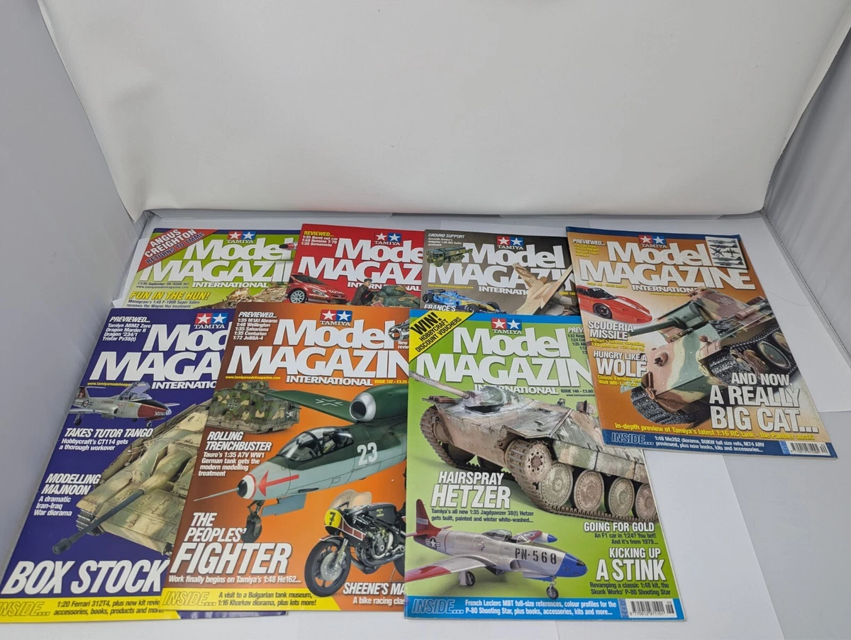 Magazine Tamiya Model N°13 - Occasion - Thèmes Maquettes Avions, Voitures, Chars