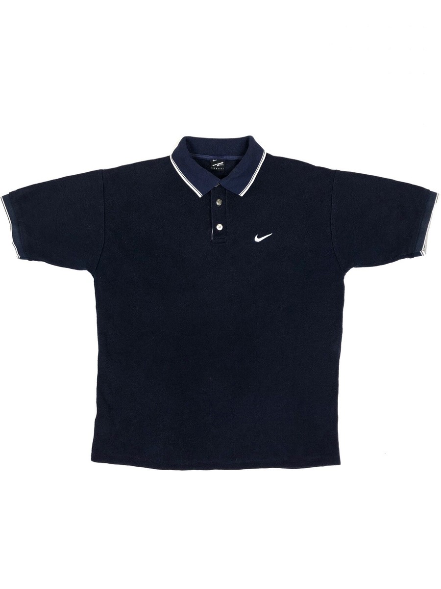 トップス vintage NIKE made in USA AGASSI polo ci VINTAGE Nike Court Challenge Andre Agassi Polo T-shirt Men's
