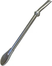 Stainless Steel 7.5" Yerba Mate Bombilla Straw 