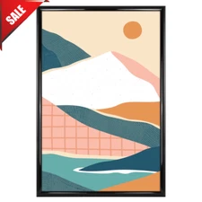 Rounded Poster Picture Frame Wall Frame Wall Basic Display Home 20" X 30" Black