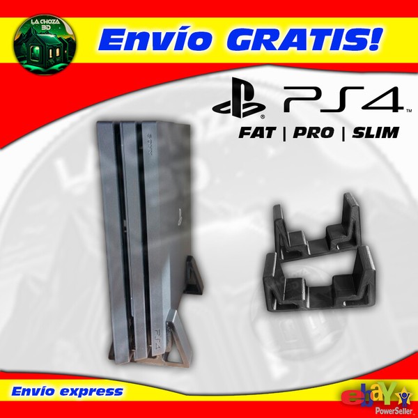 Pies/Soporte Vertical para PS4 FAT / Pro / Slim)