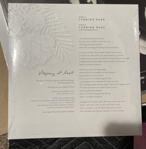 Sleeping at Last RARE vinyl SEALED & SOLD OUT Twilight Breaking Dawn Vinyl - Picture 2 of 2