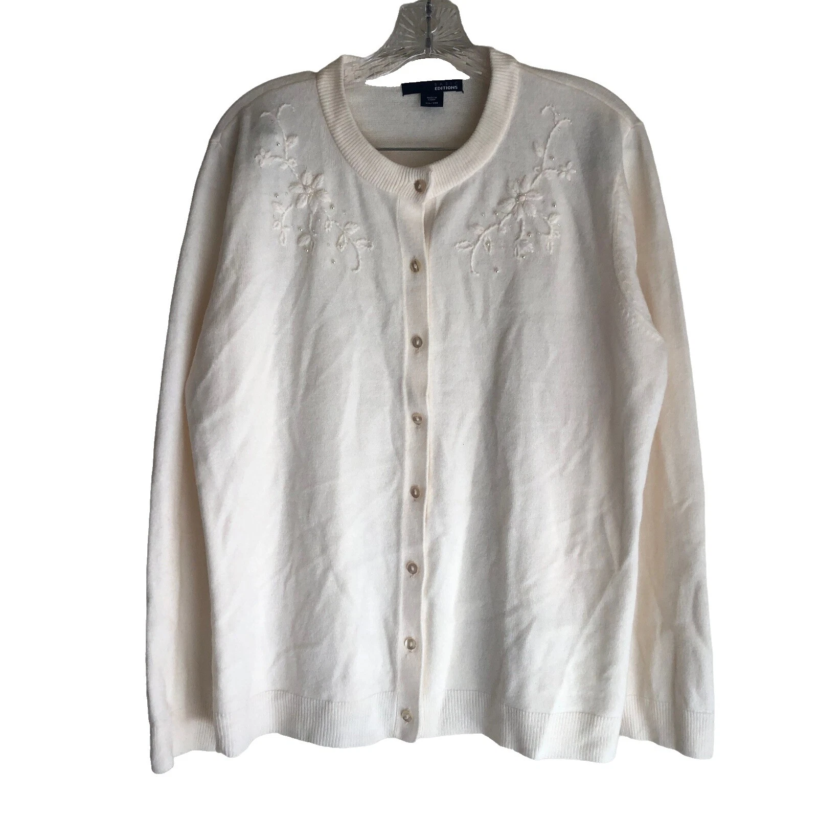 Suéteres para mujer cárdigan acrílico Basic Editions