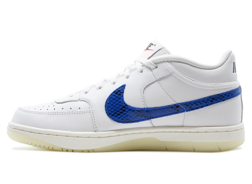 NEW - Nike Sky Force 3/4 Premium Snakeskin Shoes White/Red/Blue CW7074-100 Rare NEW - Nike Sky Force 3/4 Premium Snakeskin Shoes White/Red  main image 3