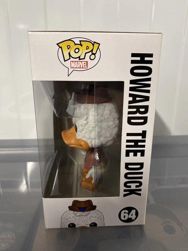 Howard El Pato Funko Pop! Vinilo #64 Marvel Foto 4 de 4