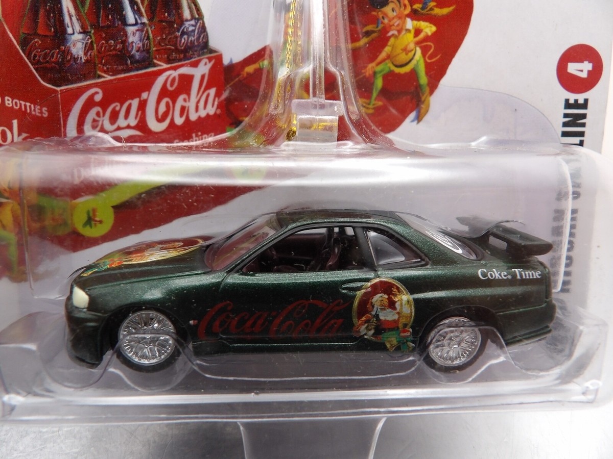 ミニカー JOHNNY LIGHTNING COCA-COLA 1999 NISSAN SKYLINE 2005 JOHNNY LIGHTNING COCA-COLA HOLIDAY
