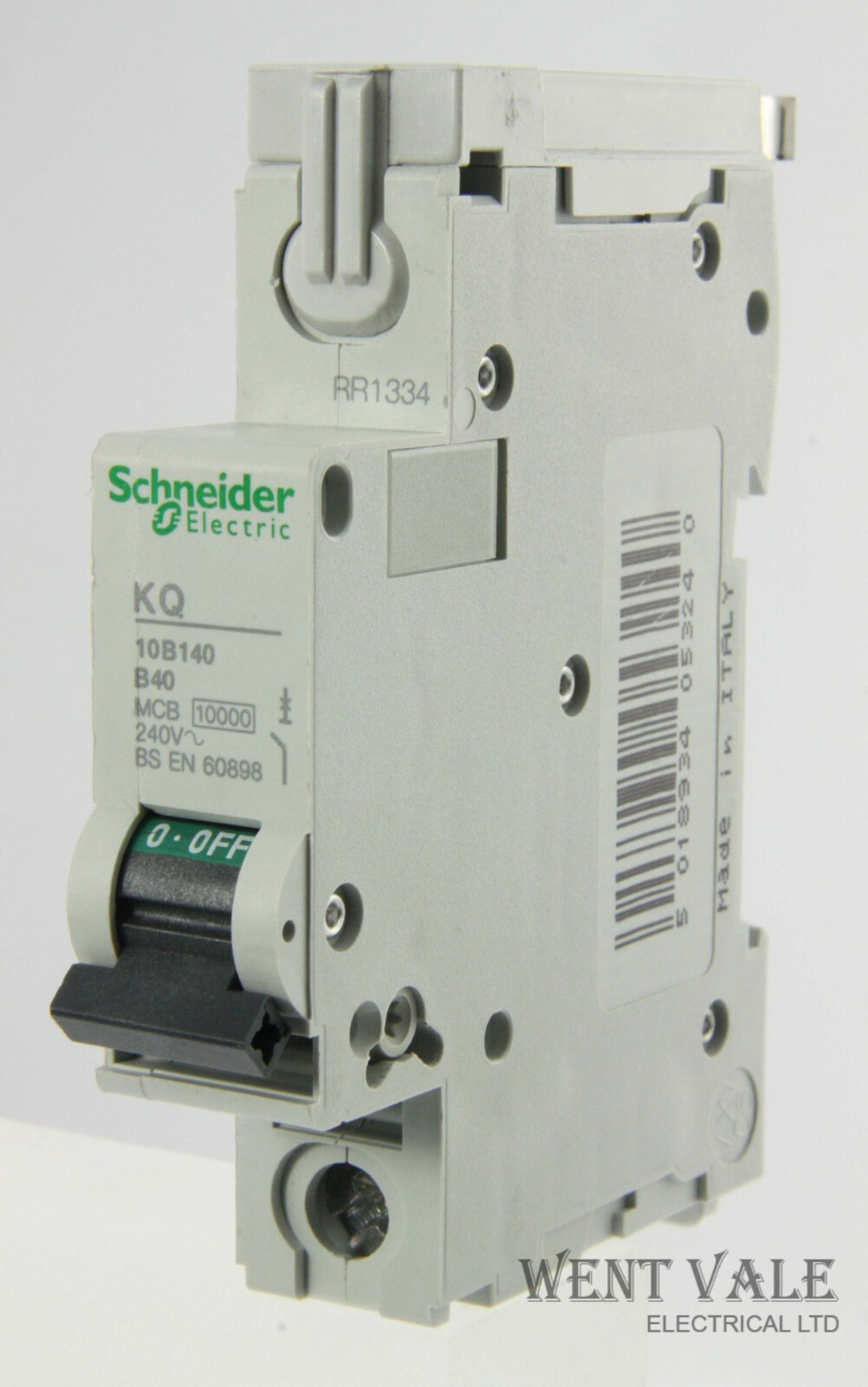 Schneider Loadcentre - KQ10B140 - 40a Type B Single Pole MCB Unused