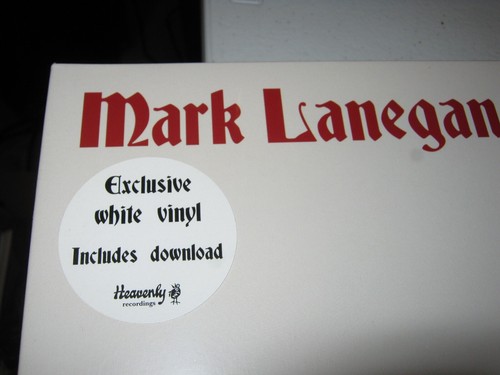 MARK LANEGAN BAND Gargoyle LP VINYL Europe Heavenly 2017 Ltd White rare color - Picture 2 of 3