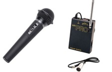 Pro LS300 WHM XLR M wireless hand mic for JVC HM200U HM200HW HM170U HM150 HM150U