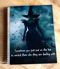 Oz Inspired Put on your Witch Hat Cover Set for use with Erin Condren Planner~