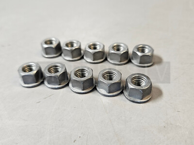 10x NEW GENUINE BMW HEX NUT WITH PLATE AM7 ZNNIV SI 9905541 | eBay