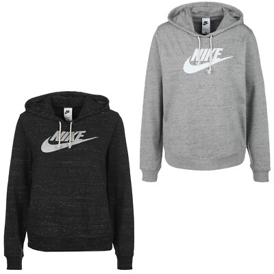 Nike Gym Vintage Kapuzenpullover Hoodie Pullover Sweater mit Kapuze Damen 