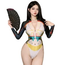 Sexy Dama Lencería Estilo Onmyoji Escuela Niña Juegos con disfraces Body Mujeres Babydoll