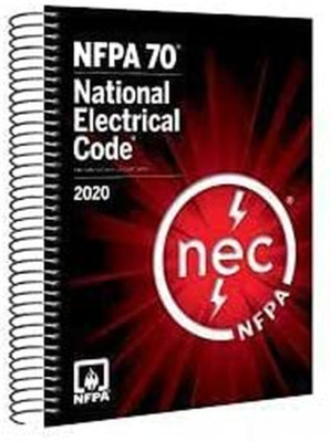 NFPA 70, NEC 2020, National Electrical Code SPIRALBOUND