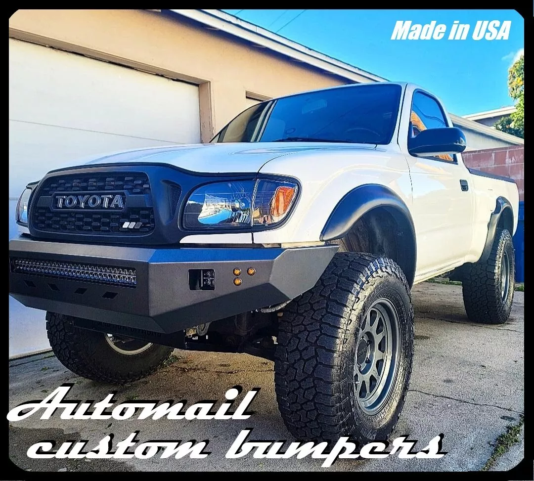 Off road Steel Front Bumper for Toyota Tacoma First Gen 95 04 eBay