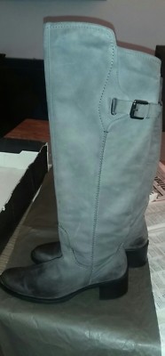 Damenstiefel 37 , Lavorazione Arrogana, grau, Rauleder mb