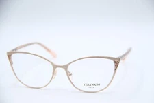 NEW VERA WANG MILLIE RG GOLD SPARKLE CAT EYE AUTHENTIC DESIGNER EYEGLASSES 52-15