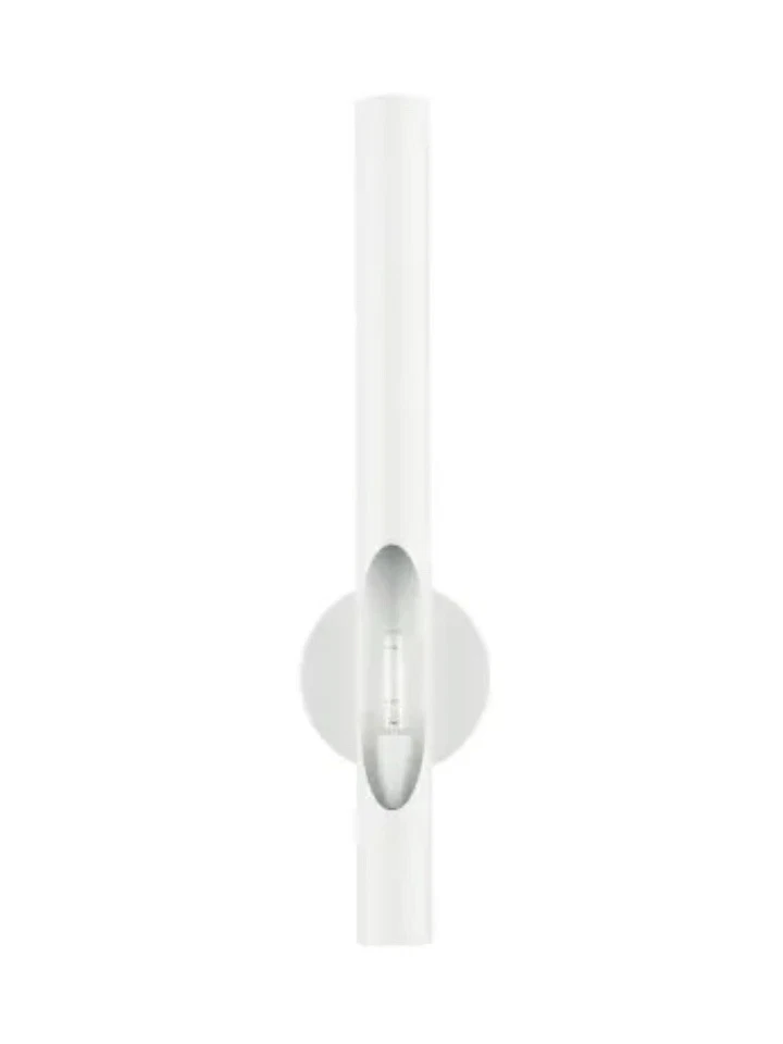 Livex Lighting 45911-69 Acra Wall Sconce Shiny White - Image 2 of 3