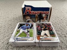 2021 Bowman Complete Paper Base Set Veterans and Rookies, #1-100